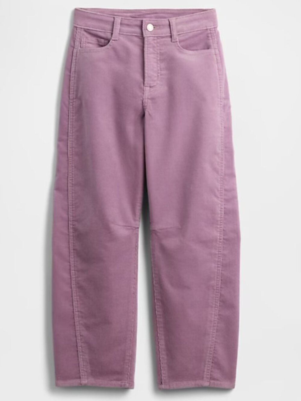 NWT Girls Corduroy Barrel Pants Amethyst Purple Size 12